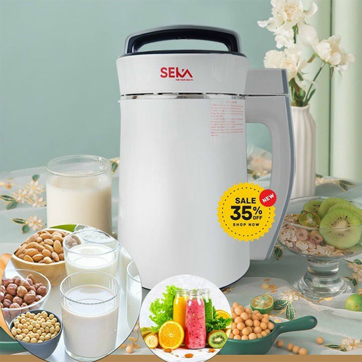 [Bảo hành 12 tháng] Máy làm sữa hạt,máy nghiền đa năng SEKA tiện lợi an toàn dễ sử dụng bảo vệ sức khỏe gia đình