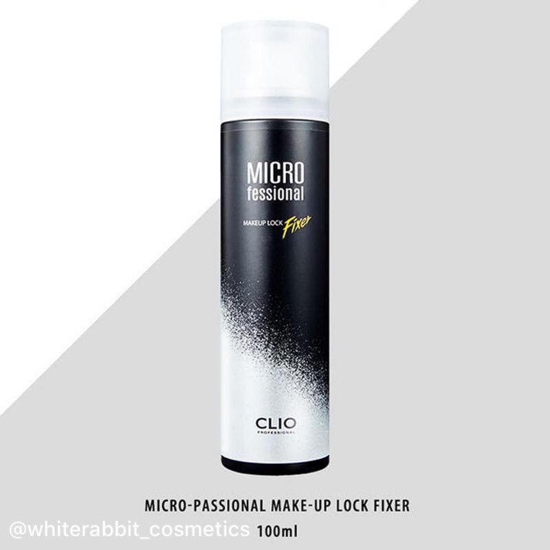 [Cam kết chính hãng] Xịt Khoá Cố Định Lớp Make Up Clio Micro Fessional Makeup Lock Fixer 100ml