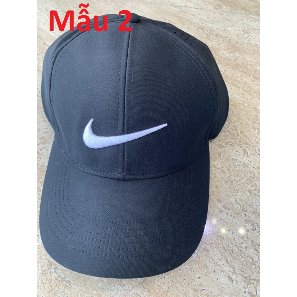 Mũ golf  Nike cap  lưỡi trai chơi gôn  thể thao  loại đục lỗ ( Mũ chơi gôn lưỡi trai  )  [Hàng Chính Hãng 100%]