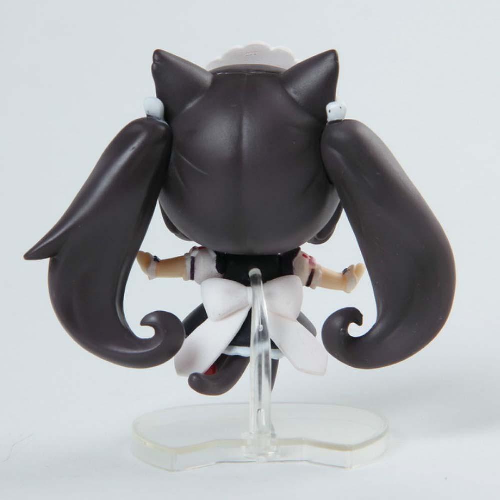 DARNELL Mô Hình Đồ Chơi Nhân Vật Nekopara Socola Và Vanilla Bằng PVC Để Bàn Trang Trí Nhà Cửa