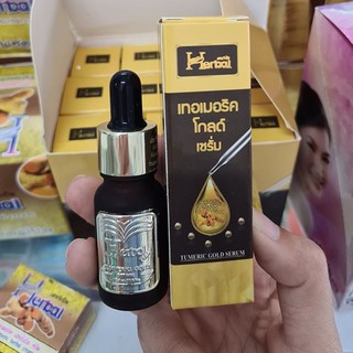 Serum Mụn Chiết Xuất Tinh Chất Nghệ Vàng Herbal Turmeric Gold Thái Lan
