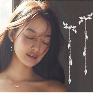Bông tai hạt rơi khuyên tai lệ rơi thiết kế bông tai trang sức phụ kiện nam nữ phong cách bông tai hàn quốc dễ thương