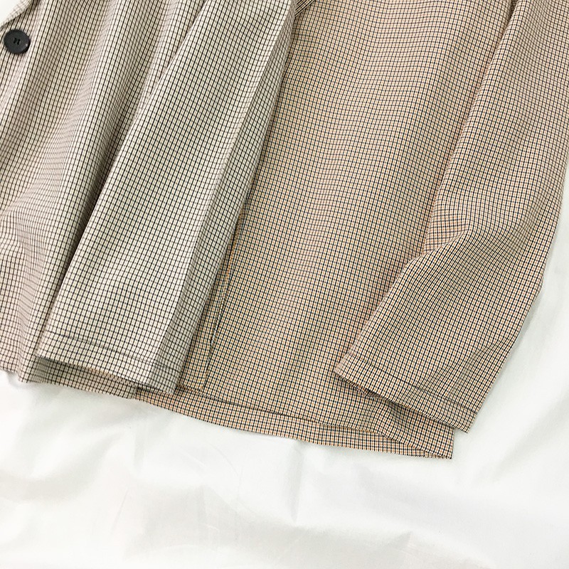 Áo blazer ulzzang kẻ nhỏ | BigBuy360 - bigbuy360.vn