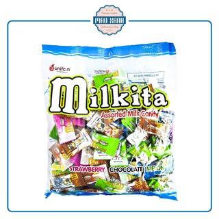 Kẹo Sữa Mềm Milkita Hương Hỗn Hợp Nhiều Vị 350g (Gói 125 viên)