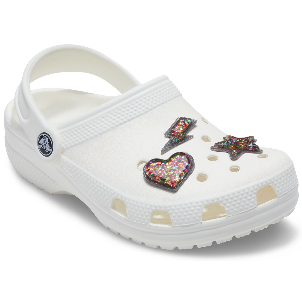 Sticker nhựa jibbitz gắn dép unisex CROCS Symbol 10008691 3 pcs