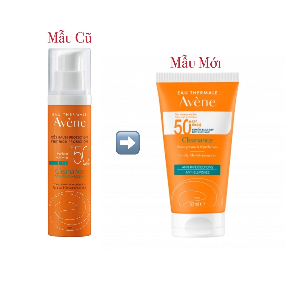 Kem Chống Nắng Avene Cleanance SPF50+ 50ml