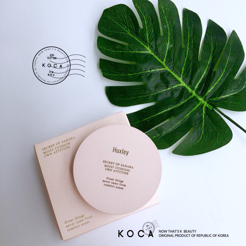 [HUXLEY] Phấn Cushion Huxley + tặng thêm 1 lõi refill