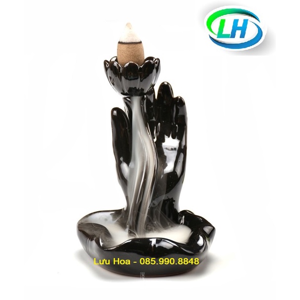 Thác khói trầm hương, Thác trầm khói ngược cao cấp - Tặng kèm nụ trầm, mẫu đẹp, đáp ứng mọi nhu cầu chơi trầm