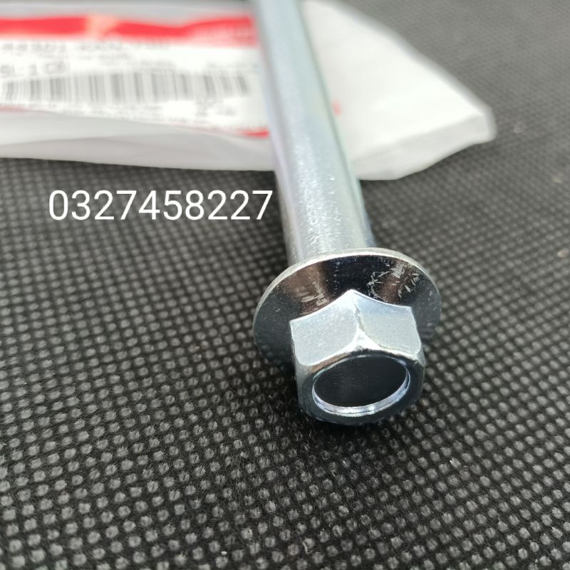 Trục cốt đùm bánh trước xe Super DREAM, WAVE Alpha zin Honda