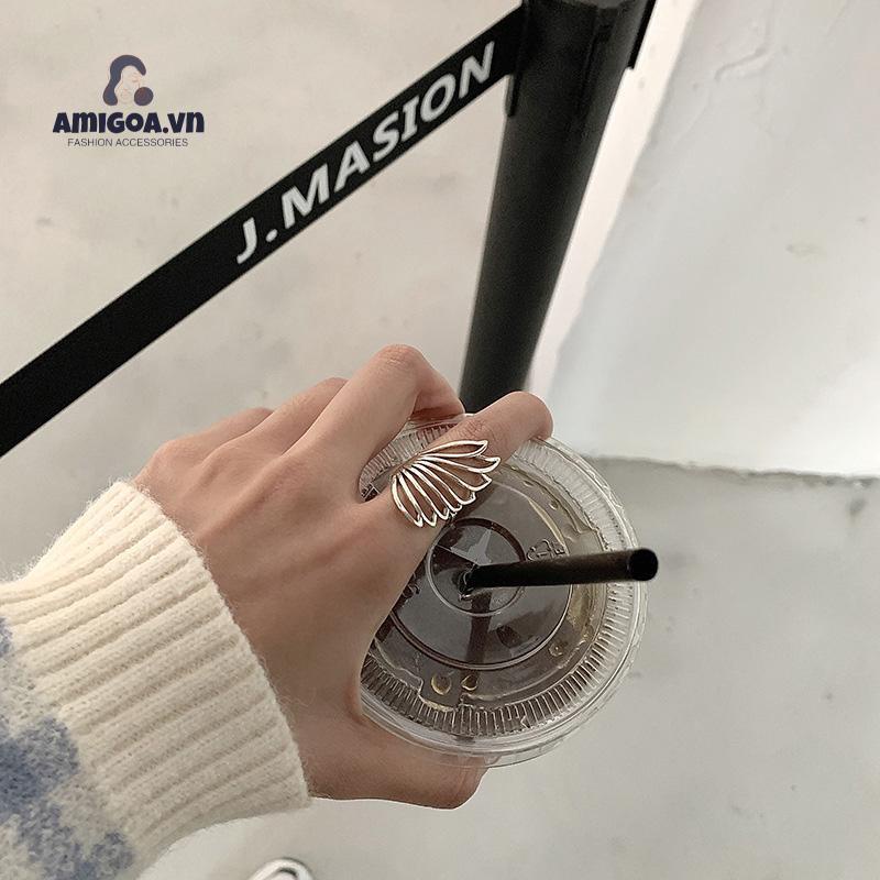 ✨✨Nhẫn hở hình bướm phong cách hip hop đường phố có thể điều chỉnh kích thước cho nữ