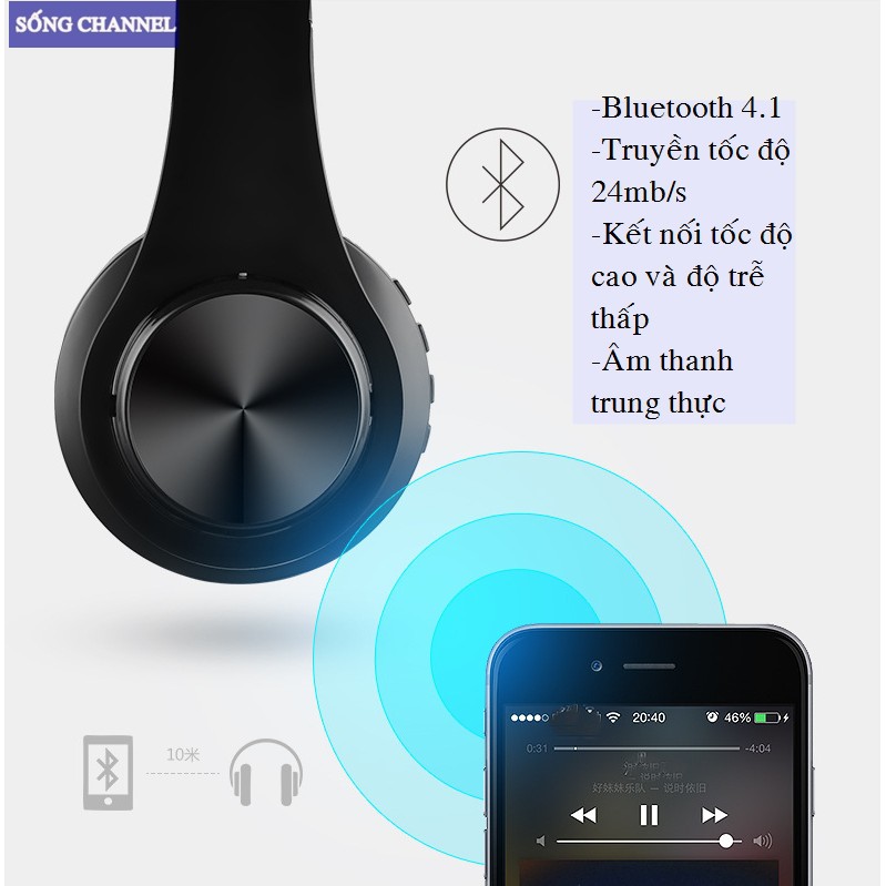 ( GIÁ SIÊU SẬP SÀN) Tai Nghe Bluetooth Chụp Tai B3 Hỗ Trợ Thẻ Nhớ, Âm Bass Khỏe Có Thể Gập Lại ( Mẫu mới pin trâu) | BigBuy360 - bigbuy360.vn