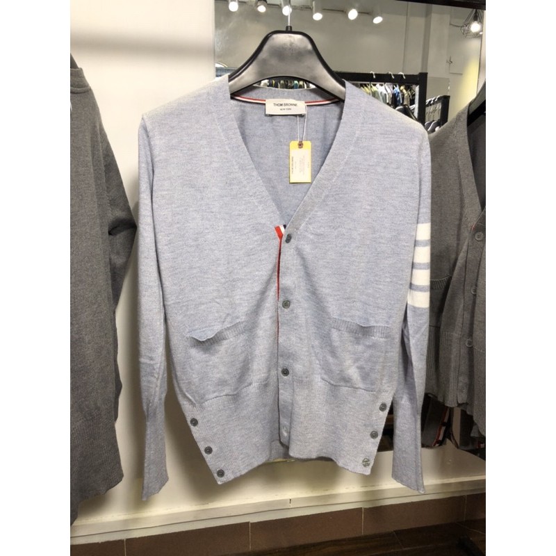 Áo len cardigan Thom Browne