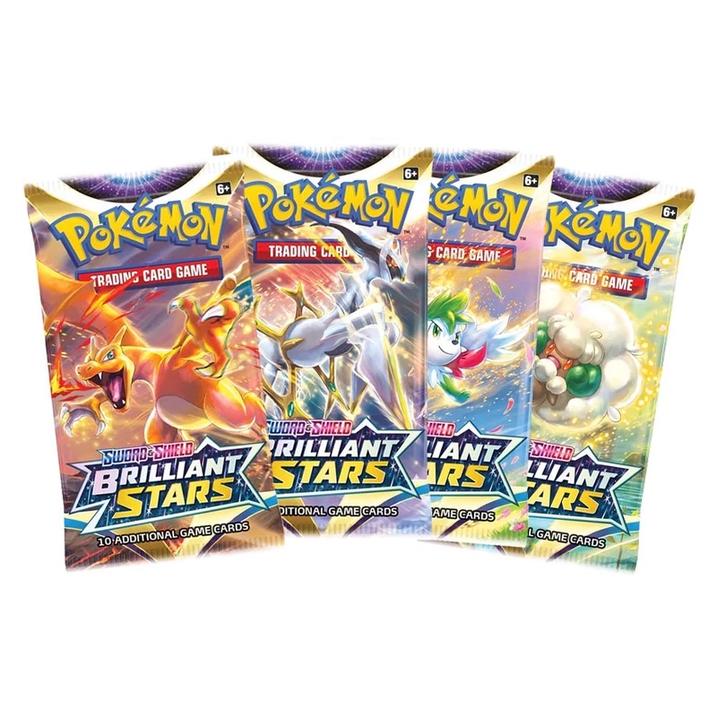 Thẻ bài Pokemon chính hãng Briliant Star - 1 túi 10 thẻ