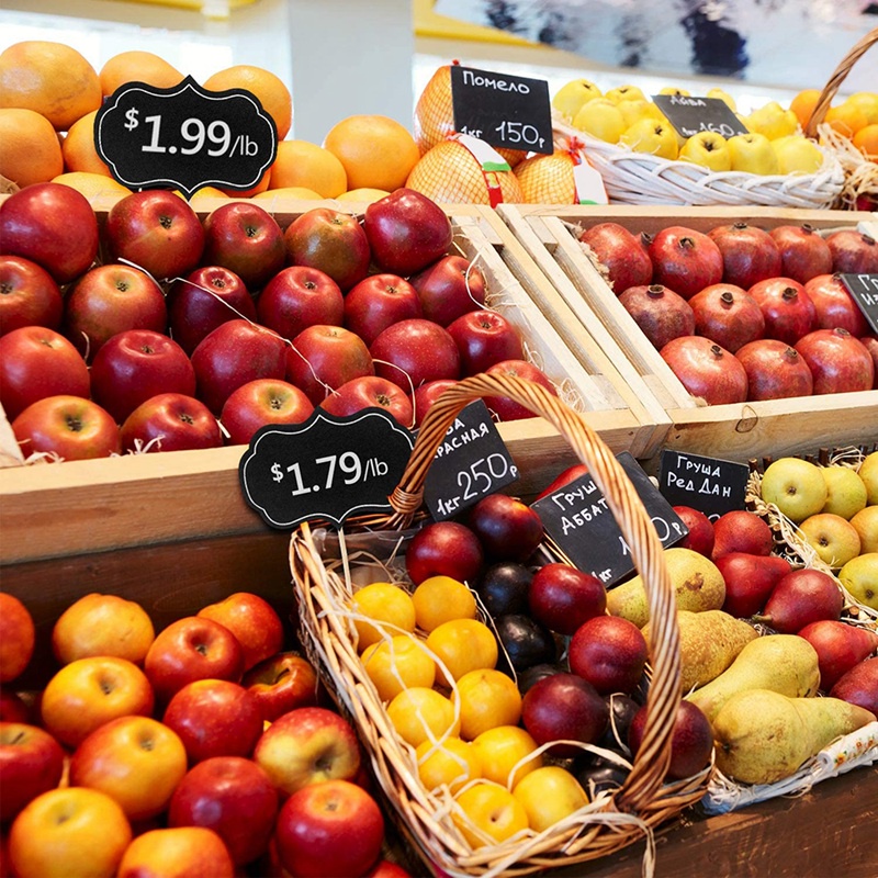 Bộ 50 Miếng Nhãn Đánh Dấu Dùng Ghi Chú Đánh Dấu Thực Phẩm Tiện Dụng