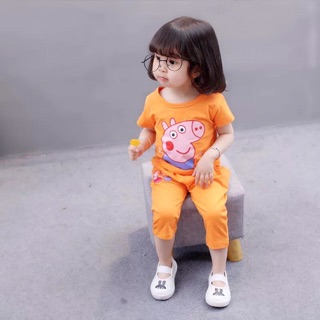 Bộ quần áo peppa pig