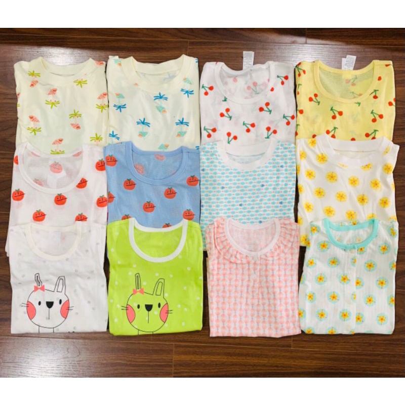 Bộ Bé Gái Hàn Quốc Babydoll Cotton Nhiều mẫu 2ya2ya Cho Bé  Đồ Bộ Bé Gái Bé Trai Cotton Mát Cho Mùa Hè