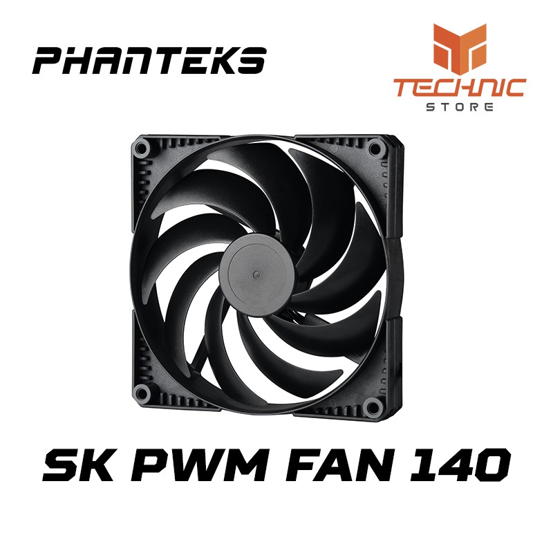 Quạt tản nhiệt Phanteks SK PWM FAN 140 Black