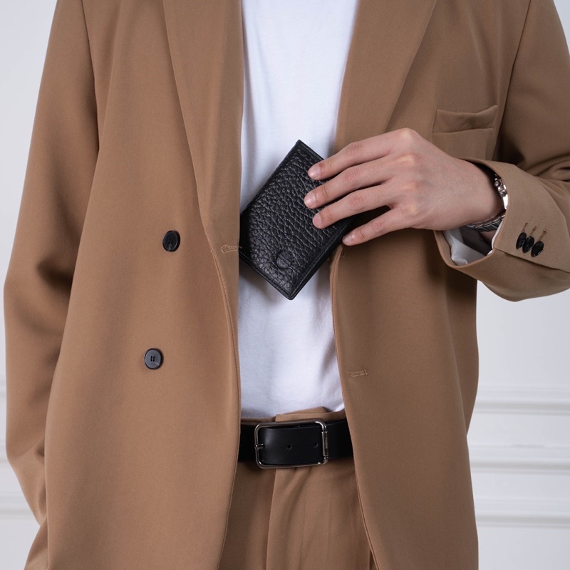 Ví Nam Da Trâu Ý Nhập Khẩu Cao Cấp, Bóp Nam Da Thật Bền Đẹp Chính Hãng Novida