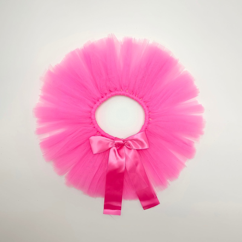 Set 2 Món Phụ Kiện Chụp Ảnh Gồm Chân Váy Tutu + Băng Đô Hoa Dễ Thương Cho Bé Sơ Sinh