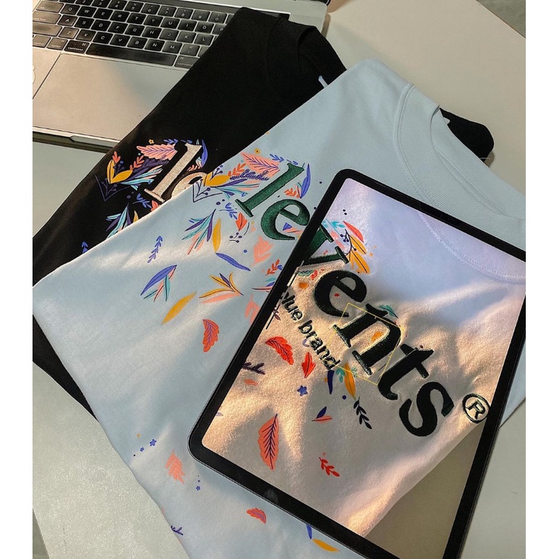 ÁO THUN LEVENTS CHÍNH HÃNG FLORAL  hãng thay logo tag mới