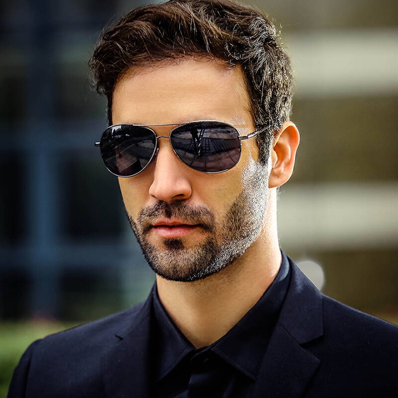 Kính râm phân cực chống lóa cho nam lái xe ô tô/đạp xe