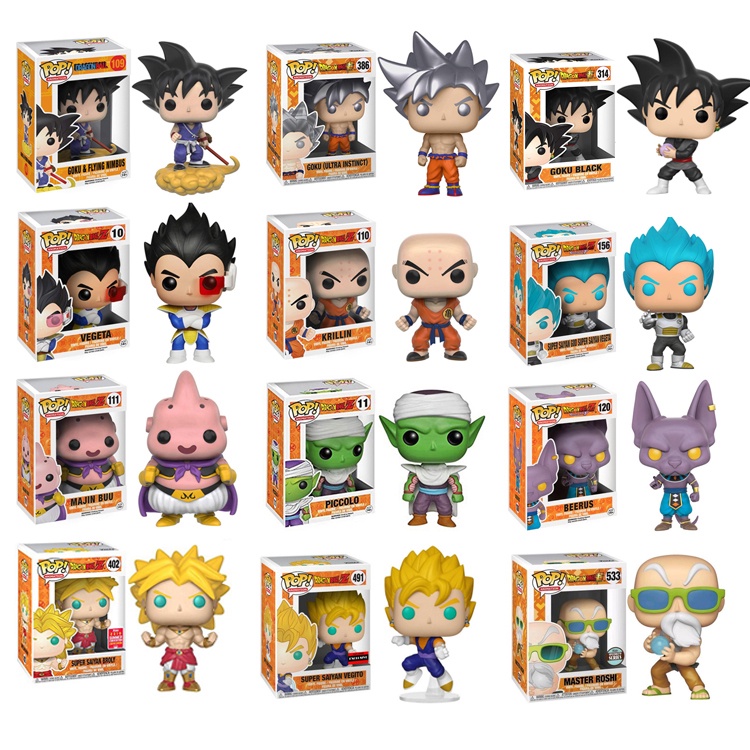 Funko POP Mô Hình Nhân Vật Vegeta Pilus Vegeta Phim Dragon Ball Z