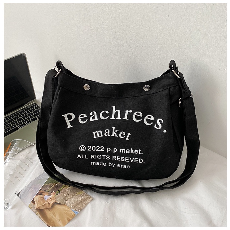 Túi Xách canvas Sức Chứa Lớn Phong Cách Mới Cho Nữ