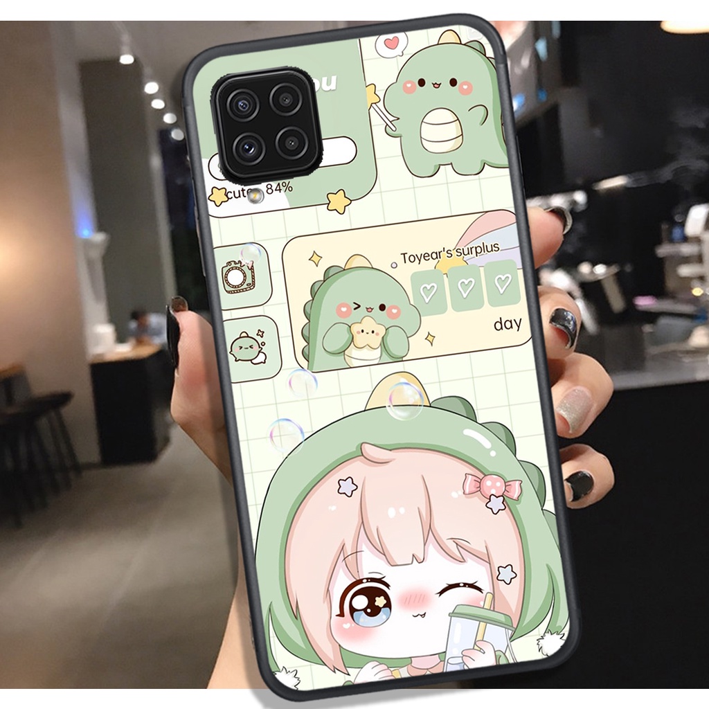 [HOT]ỐP SAMSUNG A12 - A22 4G - A22 5G - M32 , IN HÌNH KHỦNG LONG CHIBI SIÊU DỄ THƯƠNG.
