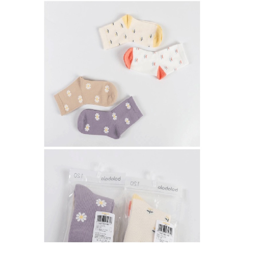 Set 2 đôi tất thời trang BALABALA - KIDS dành cho bé gái 206121172009