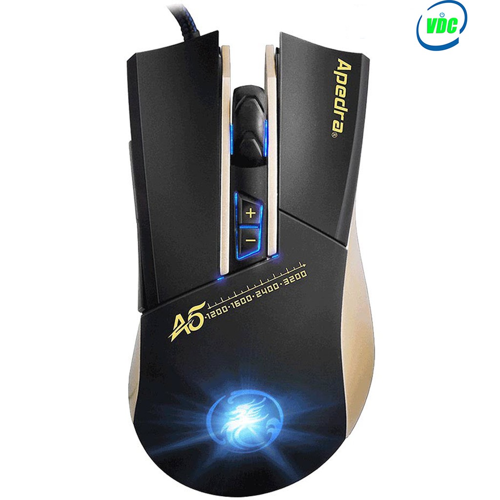 Bộ phím, chuột Gaming Apedra Gk-49 + Chuột Apedra A5 | BigBuy360 - bigbuy360.vn