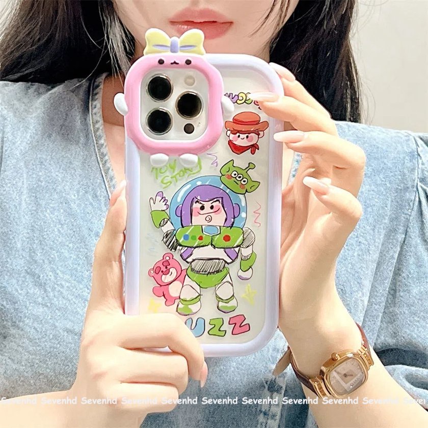 Ốp Điện Thoại Họa Tiết Hoạt Hình Cho iPhone 14 13 12 11 Pro Max Xs Max Xr X 7 8 6 6s Plus