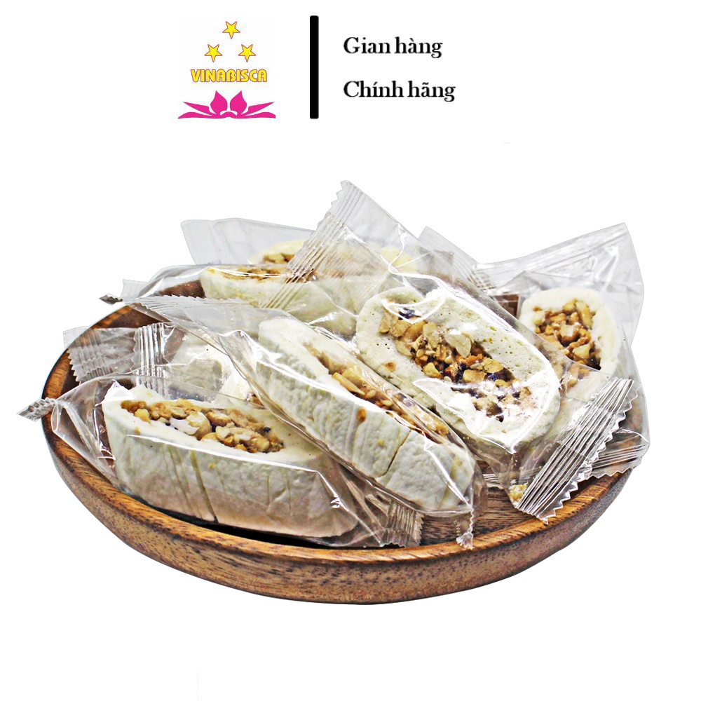 Kẹo dồi lạc thơm ngon, Kẹo dồi chéo đặc sản thương hiệu Vinabisca