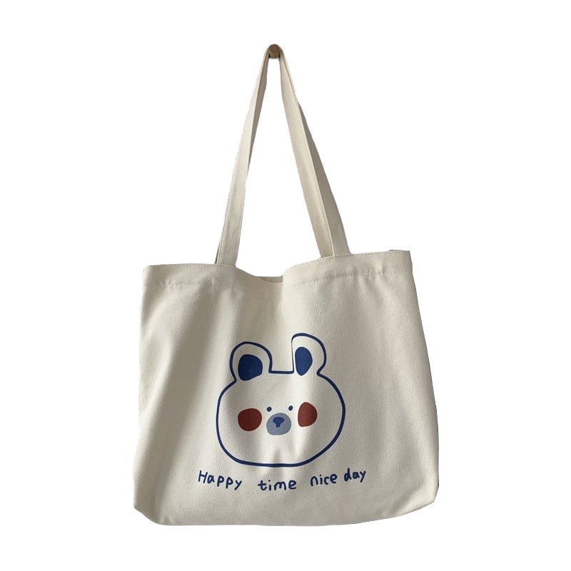 Túi Vải Canvas Đeo Vai Form Ngang XinhStore