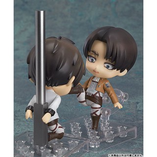 Mô hình Eren và Levi phiên bản dất sét - Attack on titan