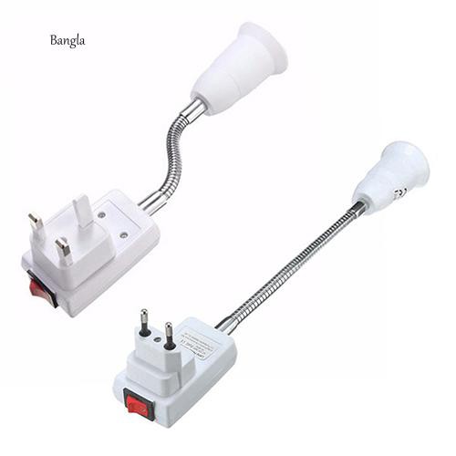 Bộ dây nguồn chuôi đèn LED E27 thiết kế kéo giãn tiện dụng