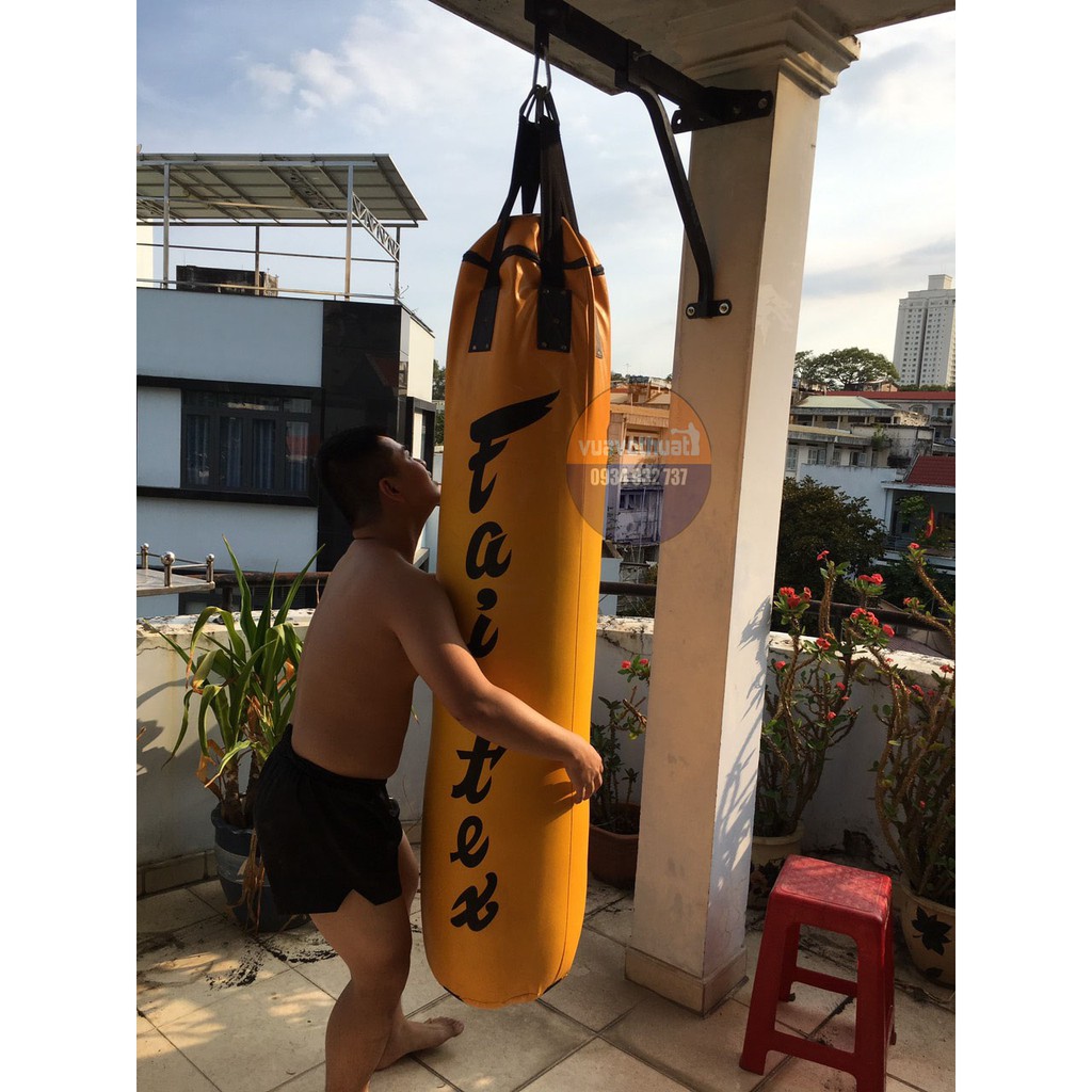 Vỏ bao cát 1m5 dây dù giá rẻ tập Võ thuật Boxing Muaythai Taekwondo Kickboxing