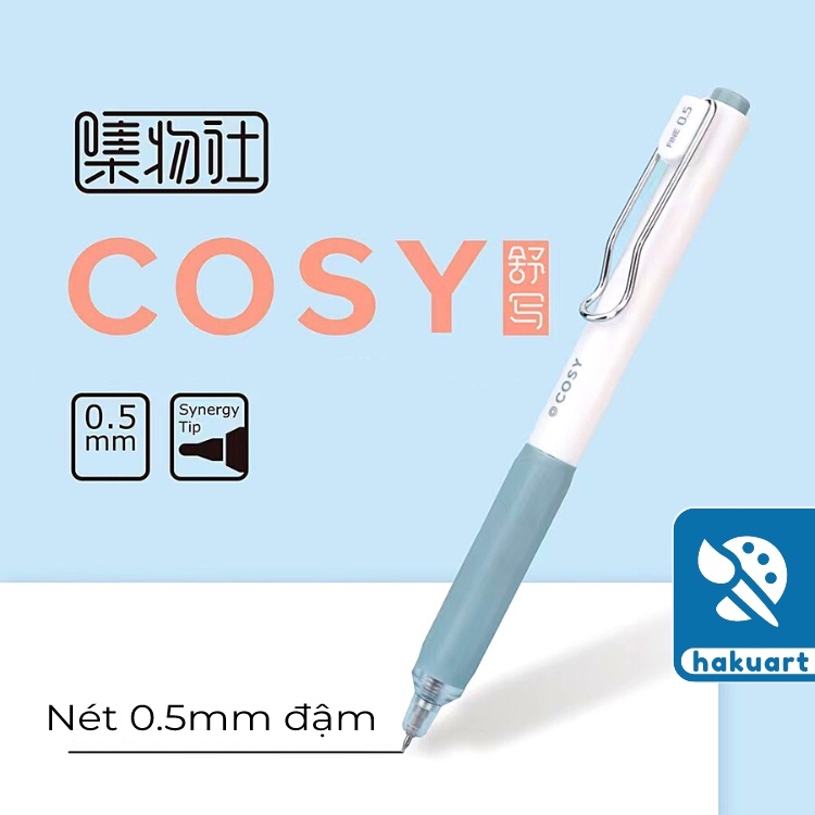 Bút Gel COSY GP9131 Mực Đen Họa Tiết Nhật Bản - Văn Phòng Phẩm Haku