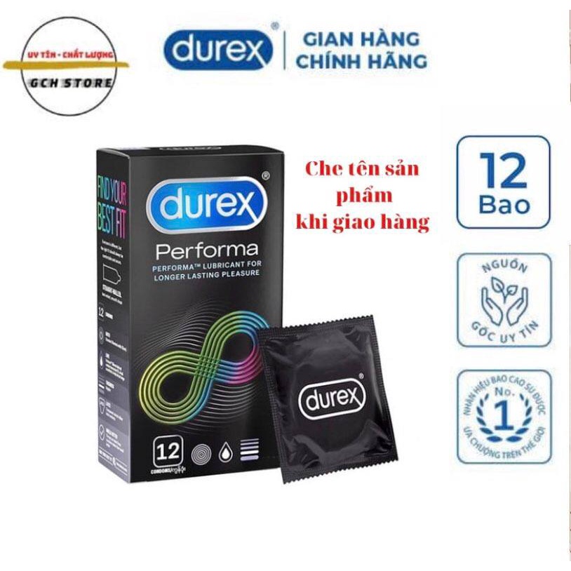 [Kéo Dài Thời Gian] Bao cao su Durex Performa