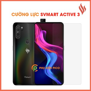 Kính cường lực Vsmart Active 3 trong suốt full viền - Dán màn hình Vsmart Active 3 trong suốt độ cứng 9H
