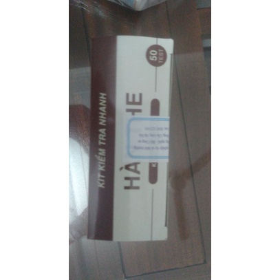 Test, Kit kiểm tra nhanh Hàn the Borax    BK04, 50 test/ hộp