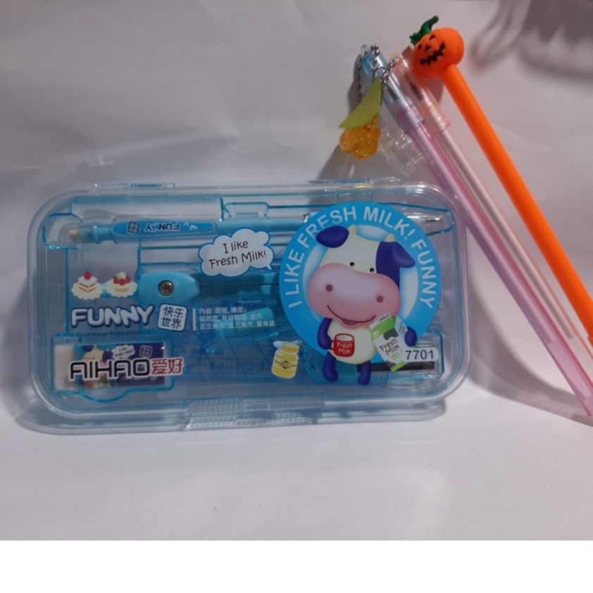Bộ compa, eke học sinh  Aihao 7701