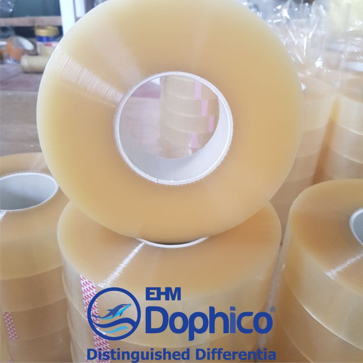 Băng dính 1,0kg/cuộn – 0,5kg/cuộn – Các màu Trong + Đục - Chuyên dùng đóng hàng