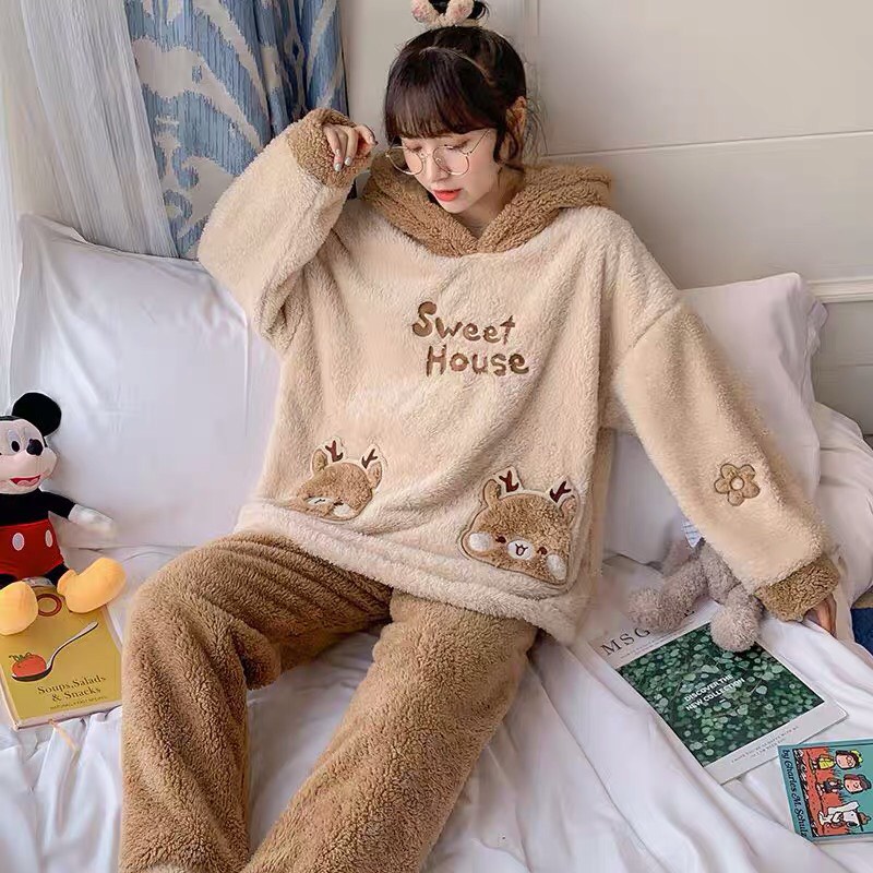 <3 <3 Set đồ ngủ bông mềm <3 <3 <3 | BigBuy360 - bigbuy360.vn