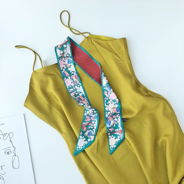 Khăn quấn túi xách in hoa văn nhiều mẫu - Maben