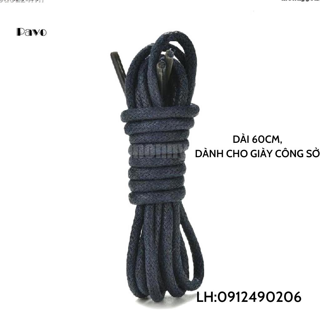 Dây Giày Cho Giày Da - Giày Tây - Giày Công Sở Dài 60 CM(1 Đôi)