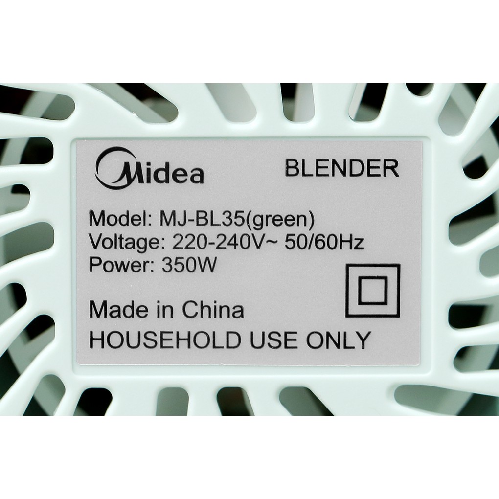Phụ kiện Máy xay sinh tố Midea MJ-BL35 Xanh MJ-BL35 Hồng BL35 Xanh BL35 Hồng chính hãng
