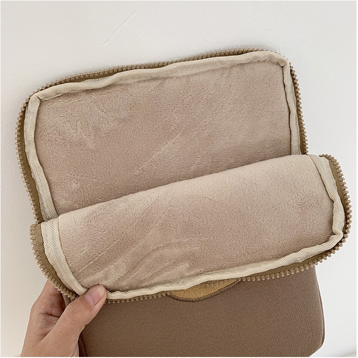 Túi đựng laptop máy tính bảng 11/13/15 inch họa tiết hoạt hình phong cách Hàn Quốc