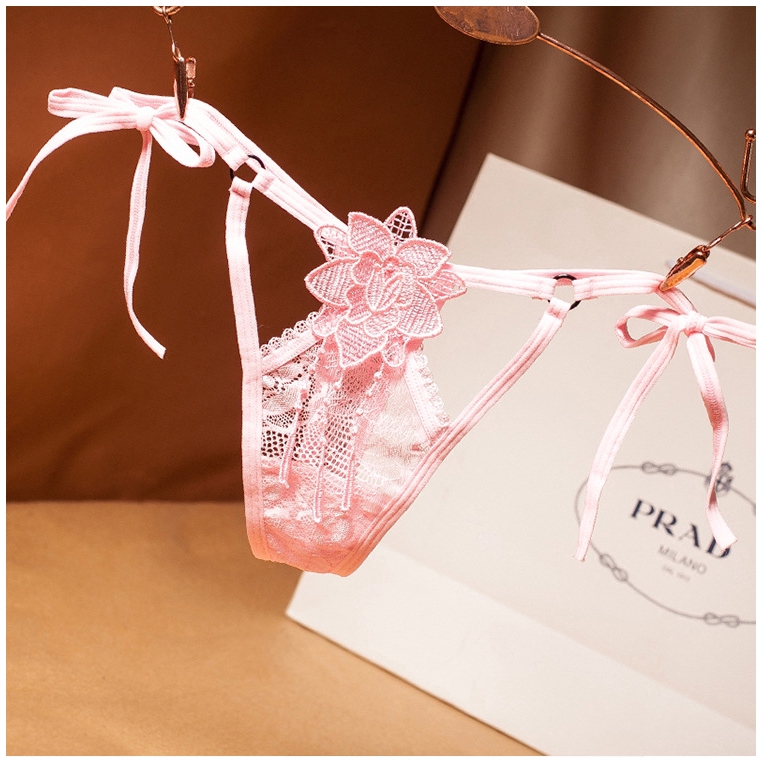 Quần Lót Ren Hoa Lưng Thấp Thiết Kế Quyến Rũ 2218