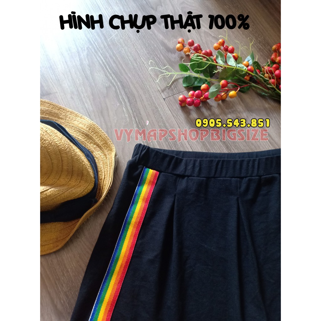 váy quần bigsize cầu vồng 65-97kg