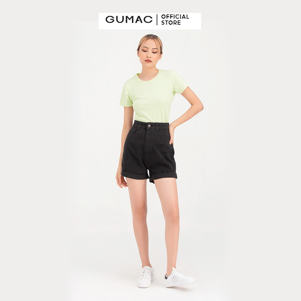 Quần short nữ lật lai GUMAC QJB793 | BigBuy360 - bigbuy360.vn